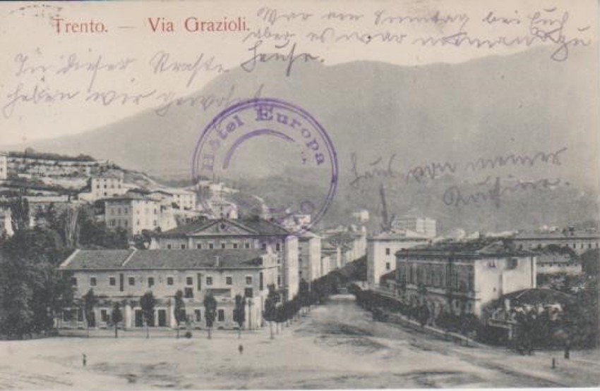 Trento - Via Grazioli.