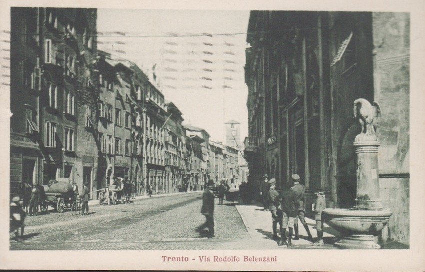 Trento - Via Rodolfo Belenzani.