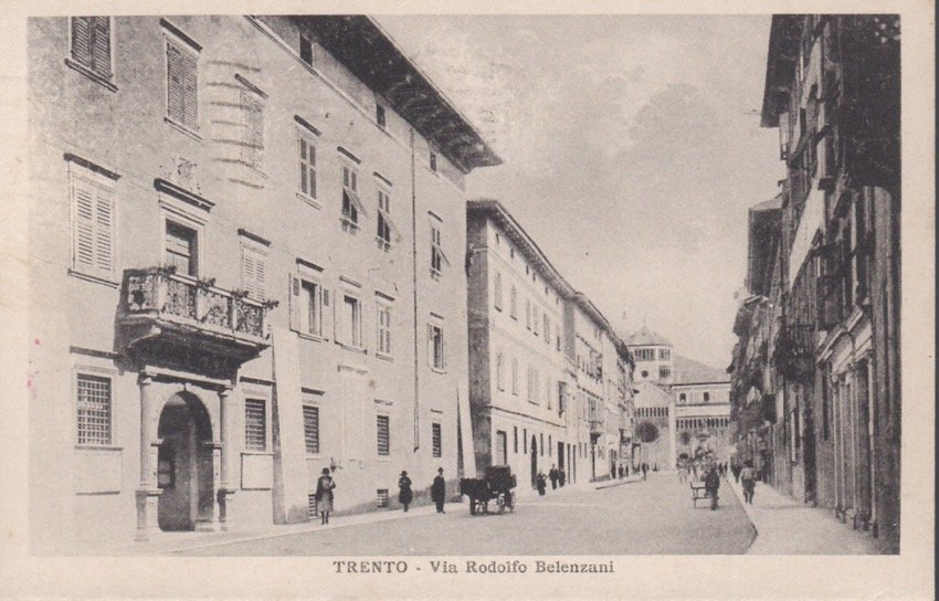 Trento - Via Rodolfo Belenzani.