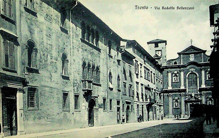 Trento - Via Rodolfo Bellenzani.