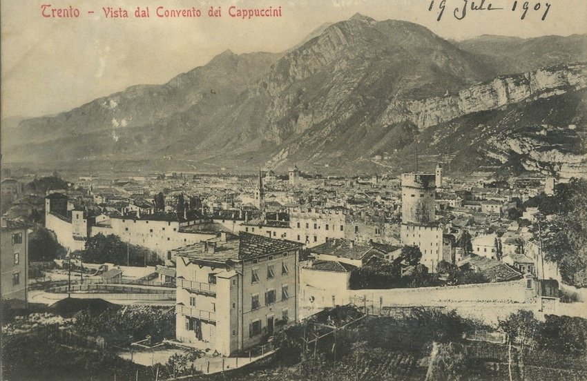 Trento - Vista dal Convento dei Capuccini.