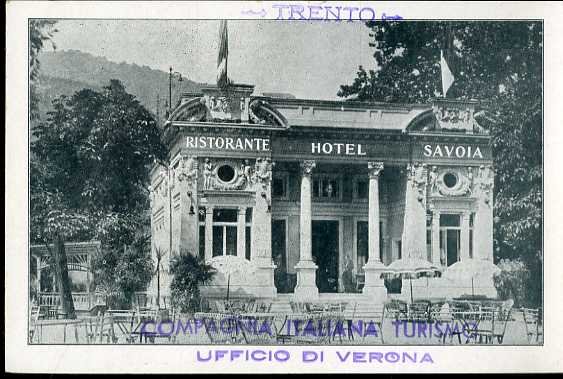 Trento. Hotel Ristorante Savoia.