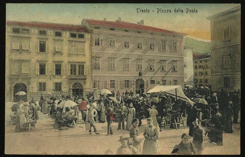 Trento. Piazza della Posta.