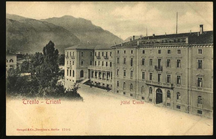 Trento. Trient. Hôtel Trento.