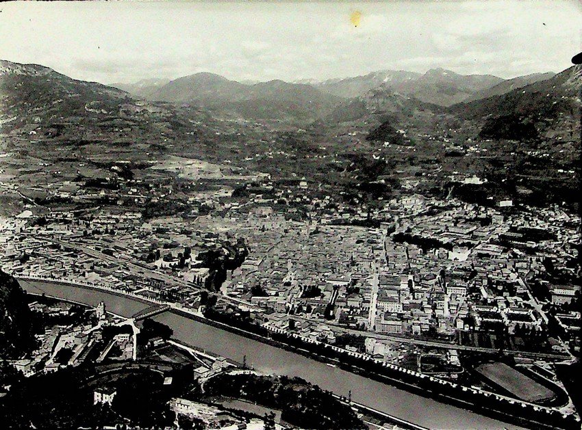 Trento vista da Sardagna.