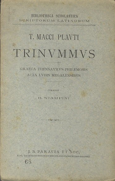 Trinummus.