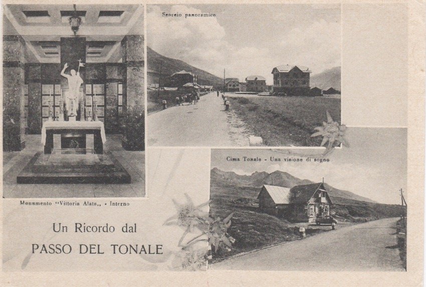 Un ricordo dal Passo del Tonale (m. 1884).