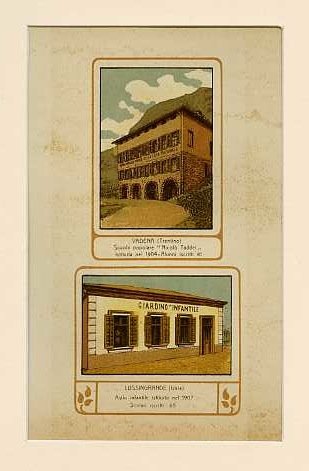 Vadena (Trentino) Scuola popolare NicolÃ² Taddei istituita nel 1904. Alunni …