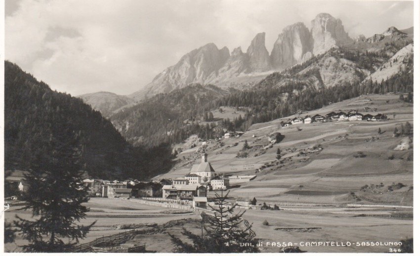 Val di Fassa - Campitello - Sassolungo.