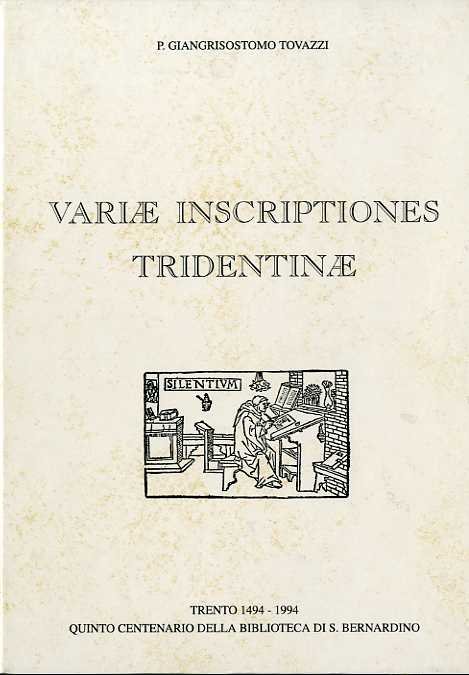 VariÃ¦ inscriptiones tridentinÃ¦.