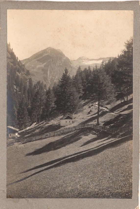 Veduta montana dell'Alto Adige.