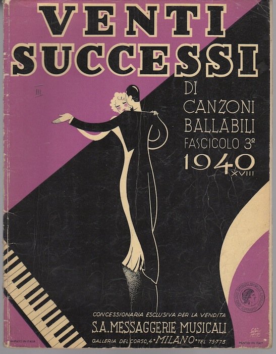 Venti successi di canzoni ballabili: N. 3 (1940).