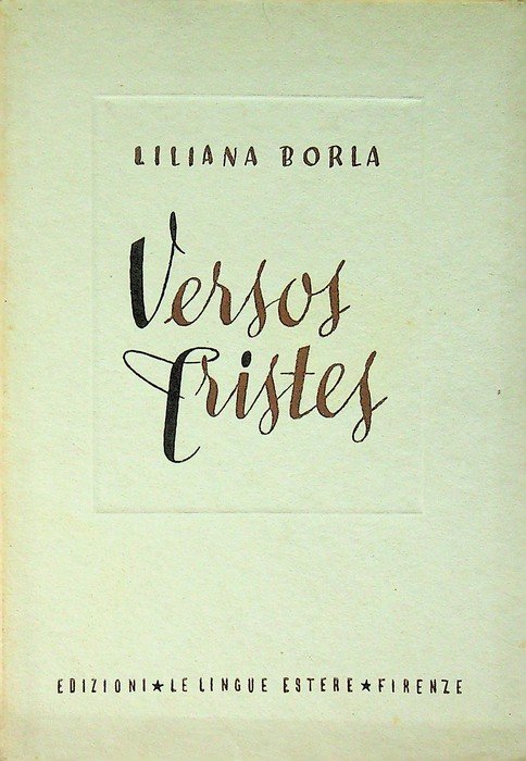 Versos tristes. | Immagine principale