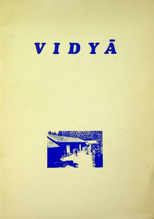 Vidya: periodico mensile: Anno III - N. 10 (ottobre 1975).