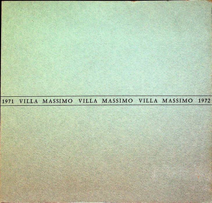 Villa Massimo - Rom 1972.
