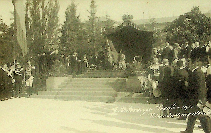 Visita dei Sovrani di casa Savoia a Trento.