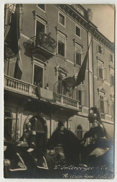 Visita del re Vittorio Emanuele III a Trento.