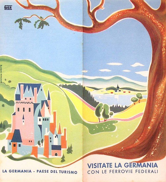 Visitate la Germania con le ferrovie federali.