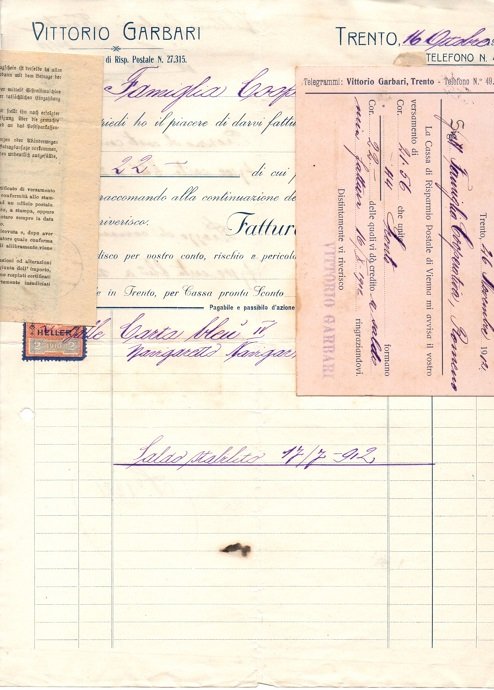 Vittorio Garbari: Trento.