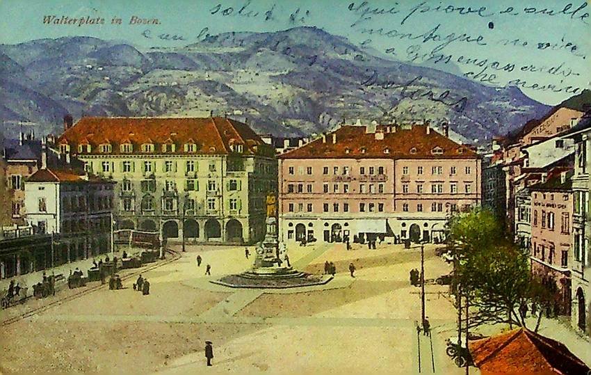 Walterplatz in Bozen.