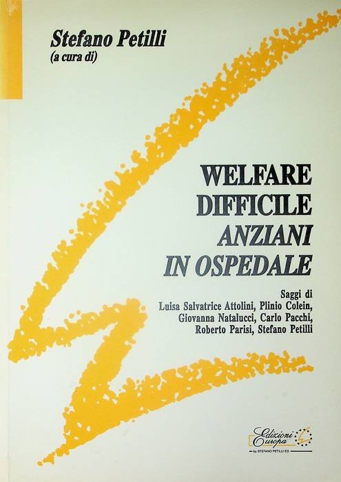 Welfare difficile: anziani in ospedale.