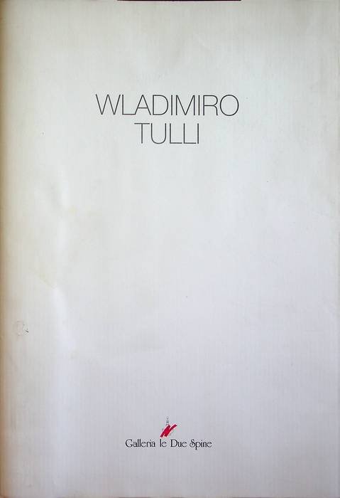 Wladimiro Tulli: si tratta proprio di coriandoli: settembre 1997.