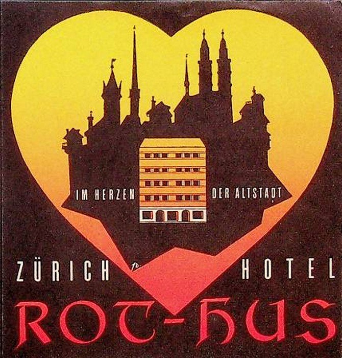 ZÃ¼rich Hotel Rot-hus (Im herzen der Altstadt).