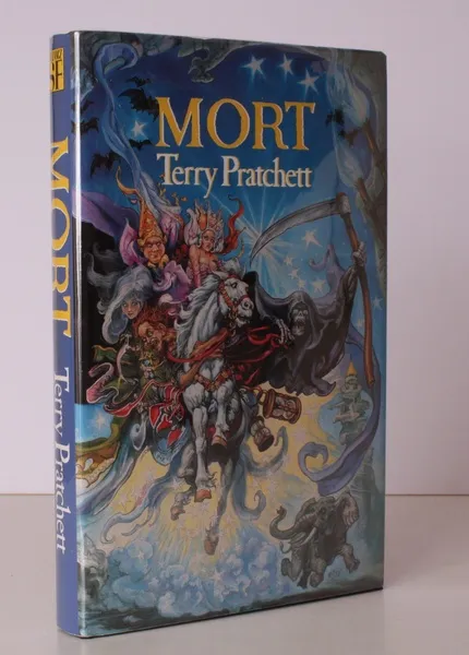 Mort. [A Discworld novel]. NEAR FINE COPY IN DUSTWRAPPER