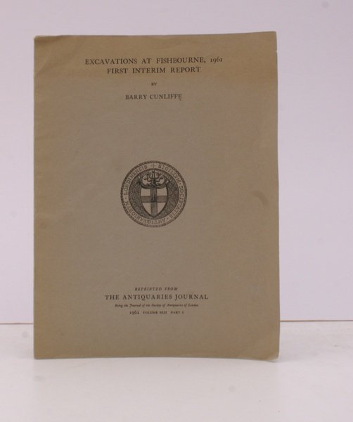 Excavations at Fishbourne 1961. First Interim Report. BRIGHT, CLEAN COPY