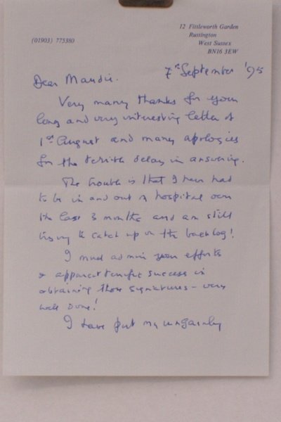 A.L.s from Roderick Learoyd VC. A.L.s from RODERICK LEAROYD VC