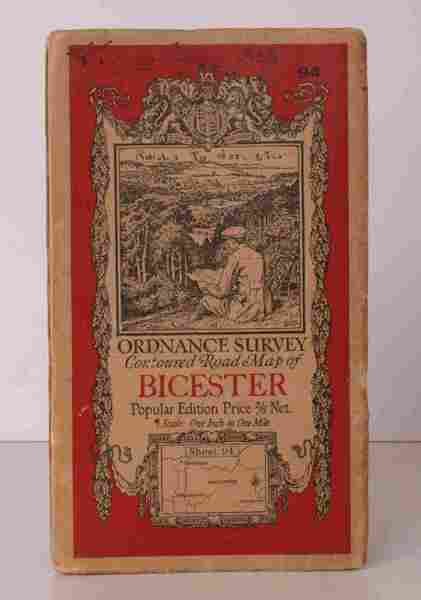 Ordnance Survey Contoured Road Map of Bicester. Popular Edition. One …