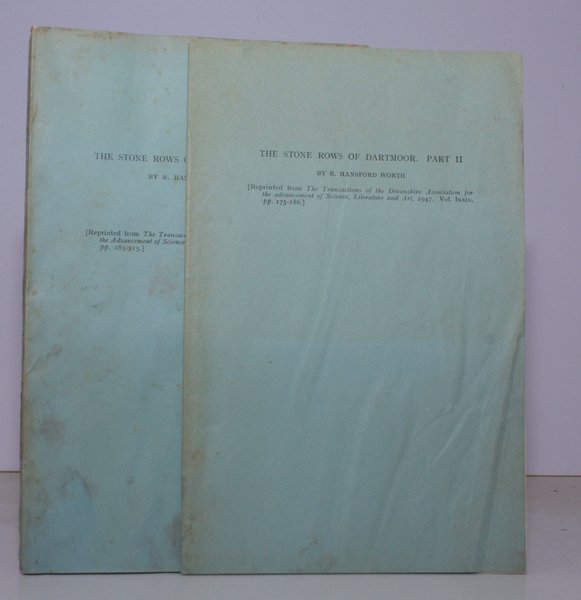 The Stone Rows of Dartmoor. Part I and Part II …