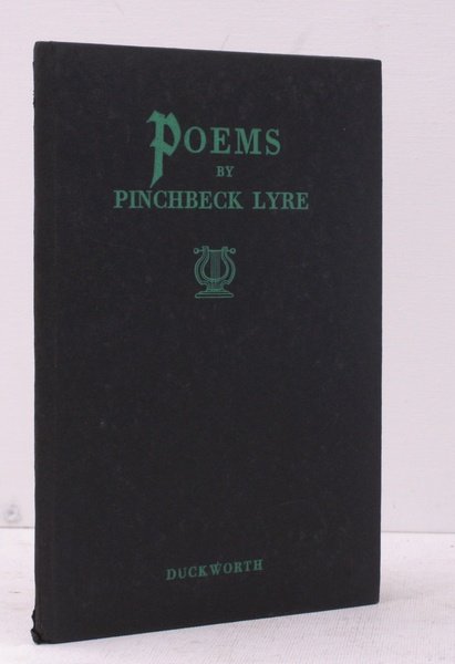 Poems by Pinchbeck Lyre. 1000 COPIES WERE PRINTED