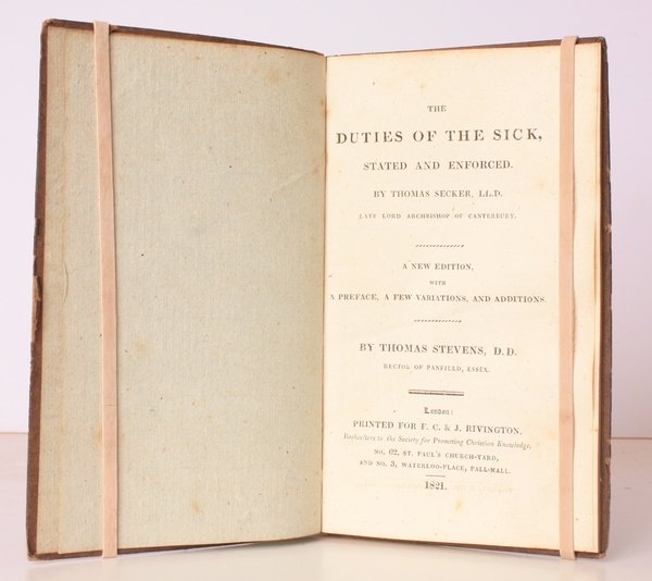 The Duties of the Sick, Stated and Enforced. A New … | Immagine principale