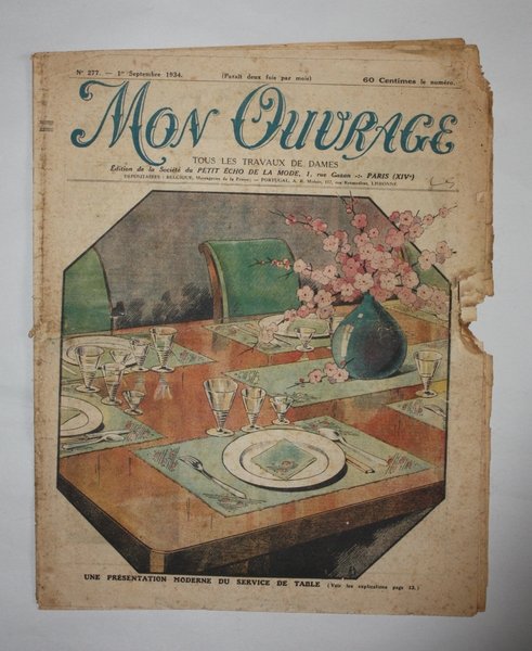 Mon Ouvrage. Tous les Travaux de Dames. No. 277. 1 …