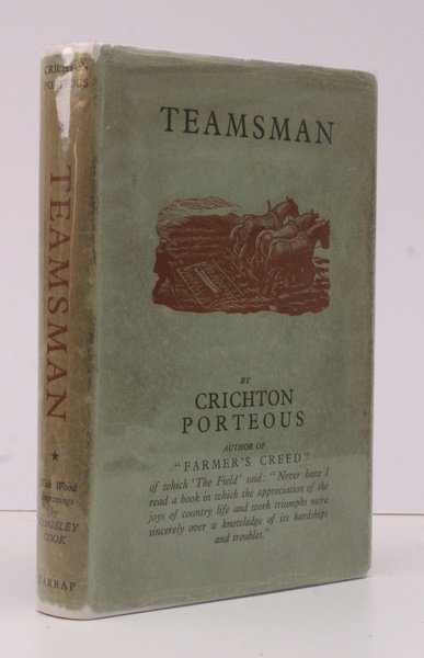 Teamsman. With Wood Engravings by Kingsley Cook. IN UNCLIPPED DUSTWRAPPER