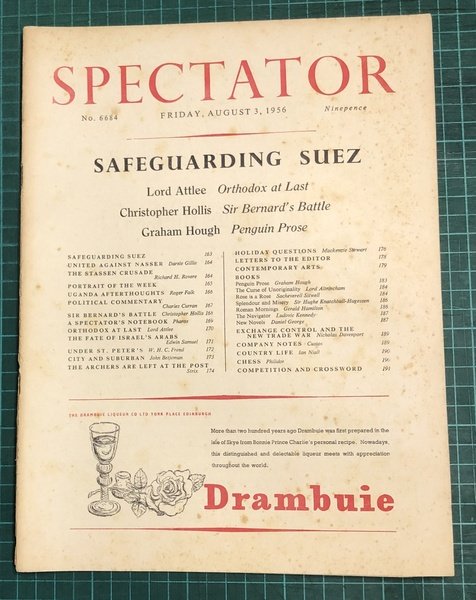 'City & Suburban' [in] Spectator No. 6684. August 3 1956. …