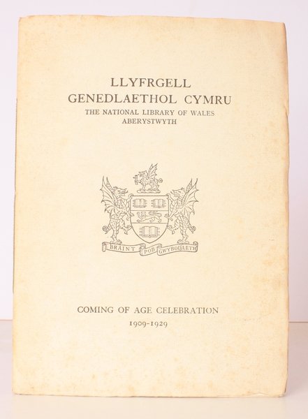 Llyfegell Genedlaethol Cymru. The National Library of Wales Aberystwyth. Coming …