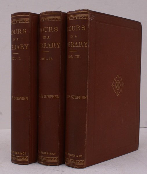 Hours in a Library. New Edition, with Additions. SPLENDID SET …