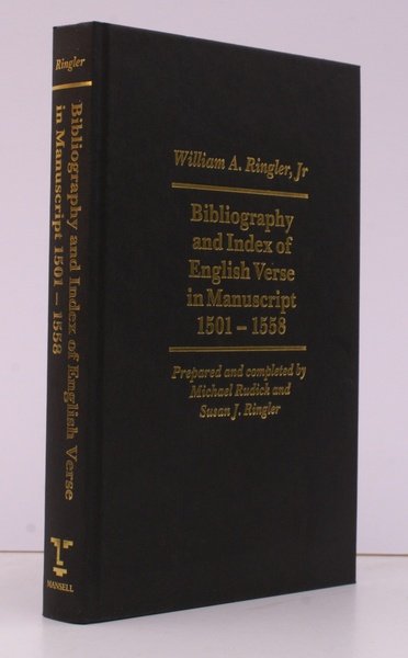 Bibliography of English Verse 1501-1558. Prepared and completed by Michael …