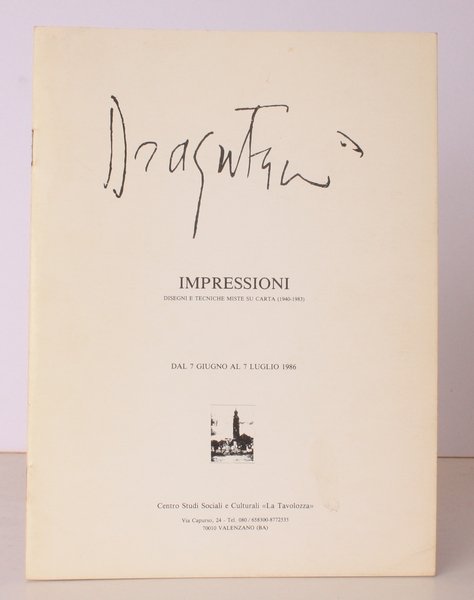Impressioni Disegni e Techniche Miste su Carta (1940-1983). Dal 7 …