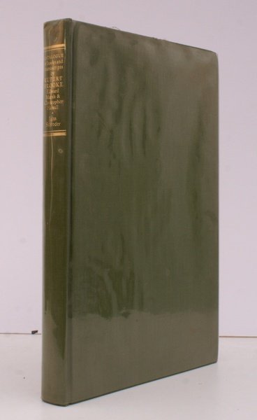 Catalogue of Books and Manuscripts by Rupert Brooke, Edward Marsh …