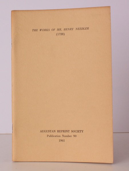The Works of Mr. Henry Needler (1728). Henry Needler (1728). …
