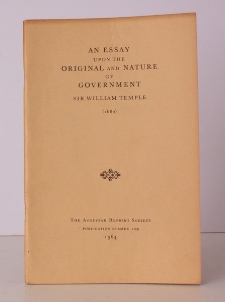 An Essay upon the Original and Nature of Government (1680). … | Immagine principale
