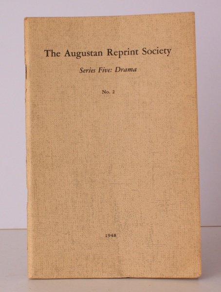 The Fatal Jealousie (1673). Introduction by Willard Thorp. [Facsimile reissue]. …