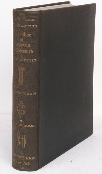 An Outline of European Architecture. [Jubilee Edition]. NEAR FINE COPY