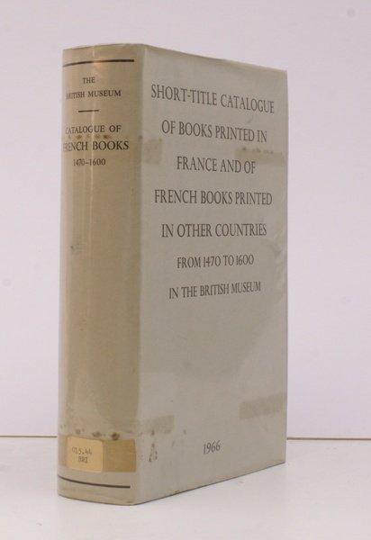 Short-Title Catalogue of Books printed in France and of French …
