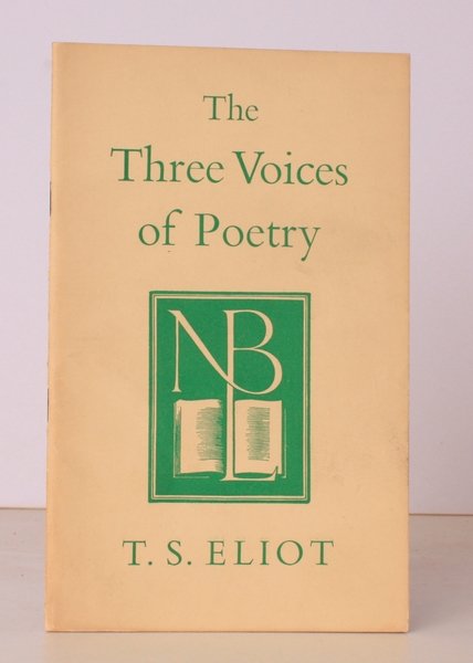 The Three Voices of Poetry. [Eleventh Annual Lecture of the …