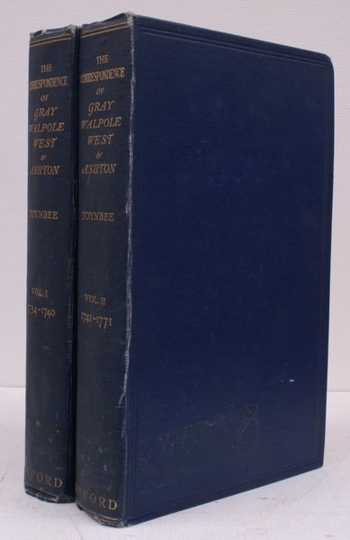 The Correspondence of Gray, Walpole, West and Ashton (1734-1771) including …