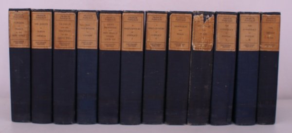 [The Centenary Edition of the Works of Francis Parkman]. THE …